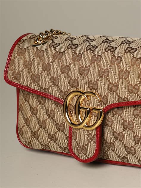 pochett rossa gucci|borse tracolla donna gucci.